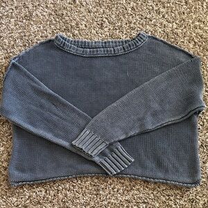 American eagle Women's Blue Sweater